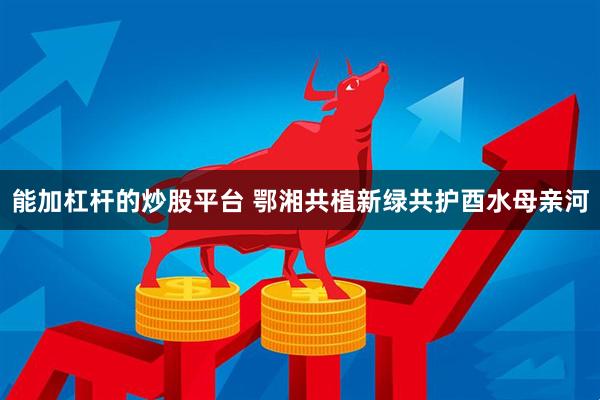 能加杠杆的炒股平台 鄂湘共植新绿共护酉水母亲河